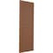Ekena Millwork True Fit PVC Farmhouse/Flat Panel Combination Fixed Mount Shutters, Burnt Toffee, 15W x 62H, PR TFP101FC15X062BT - alternate 7